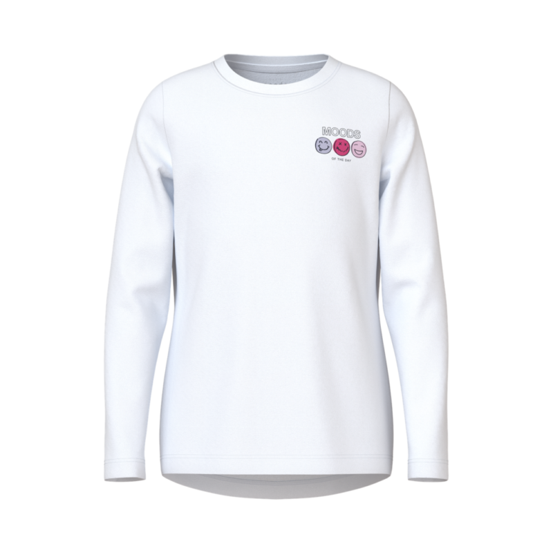 Name It Παιδικό T-Shirt 13224952 - 5715610631180 - Bright White Moods