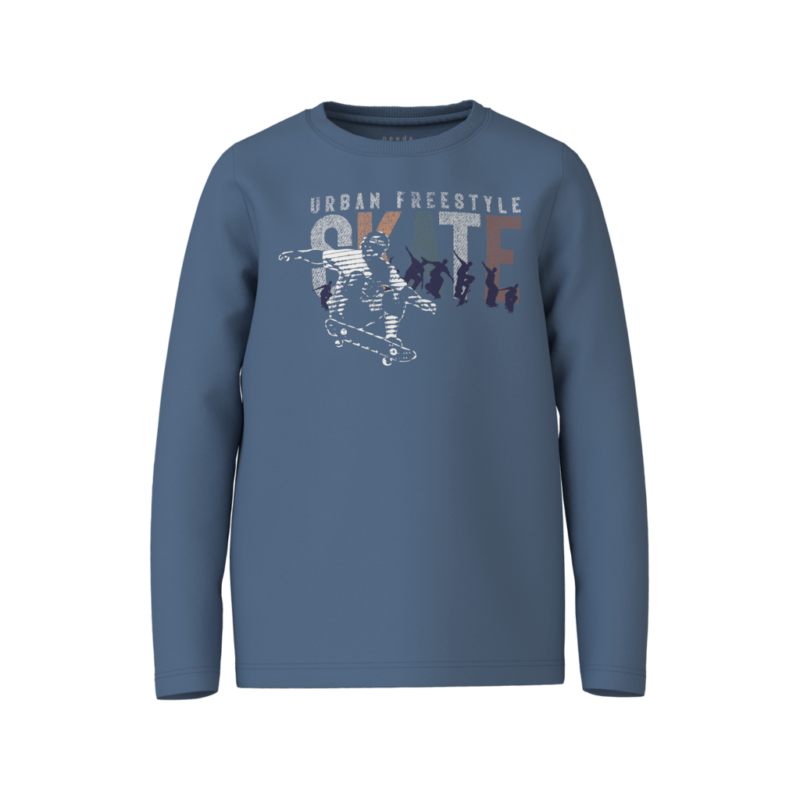 Name It Παιδικές Μπλούζες 13224962 - Μπλε - Coronet Blue Skate