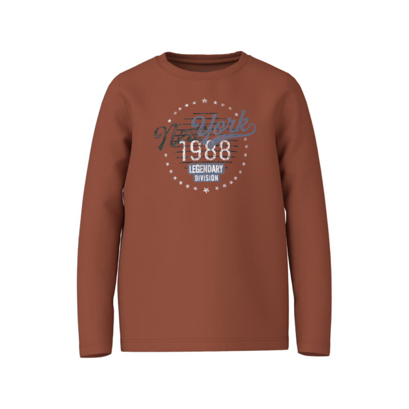 Name It Παιδικές Μπλούζες 13224962 - Καφέ - Baked Clay New York