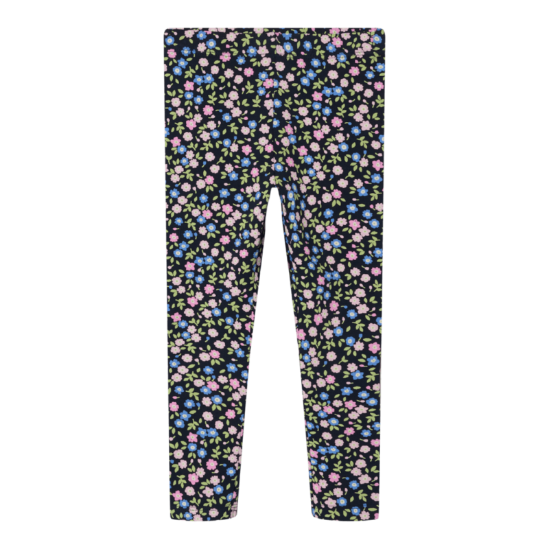 Name It Παιδικά Παντελόνια 13225099 - Μπλε - Dark Sapphire Small Flowers
