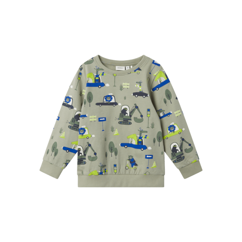 Name It Παιδικά Φούτερ 13231028 - Πράσινο - Seagrass