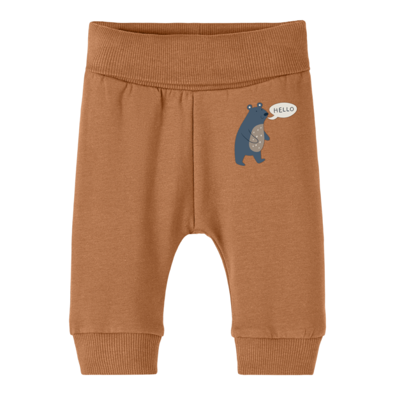 Name It Παιδικά Παντελόνια 13226068 - Καφέ - Almond Bear