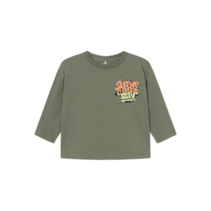 Name It Παιδικές Μπλούζες 13233075 - Χακί - Deep Lichen Green