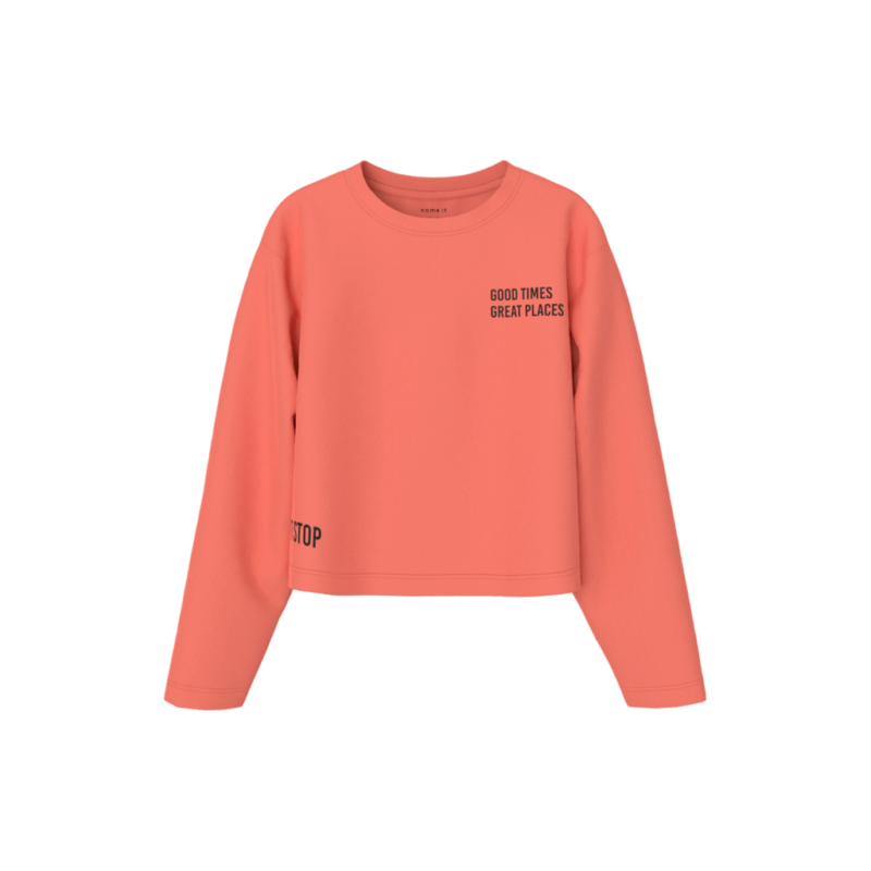 Name It Παιδικές Μπλούζες 13233209 - Κοραλί - Fusion Coral