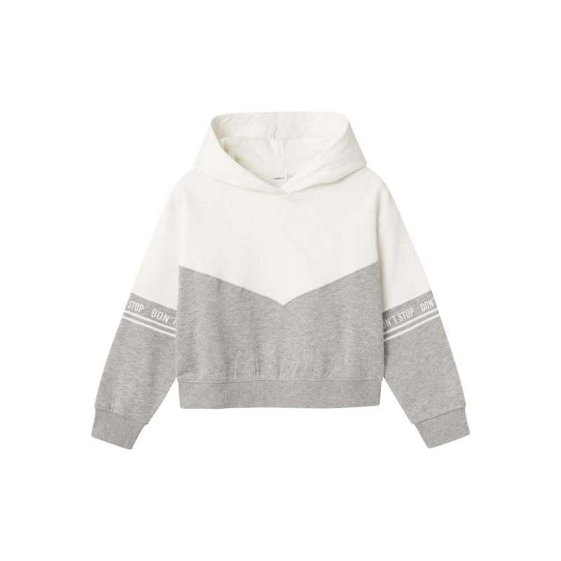Name It Παιδικά Φούτερ 13233211 - Γκρι - Grey Melange