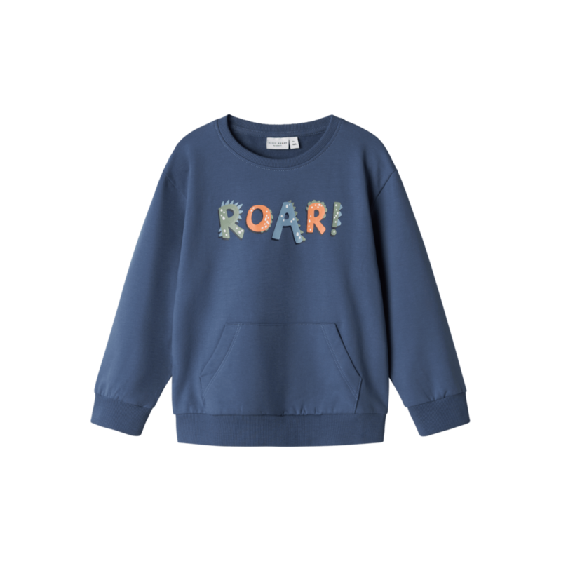 Name It Παιδικά Φούτερ 13234314 - Μπλε - Bering Sea Roar