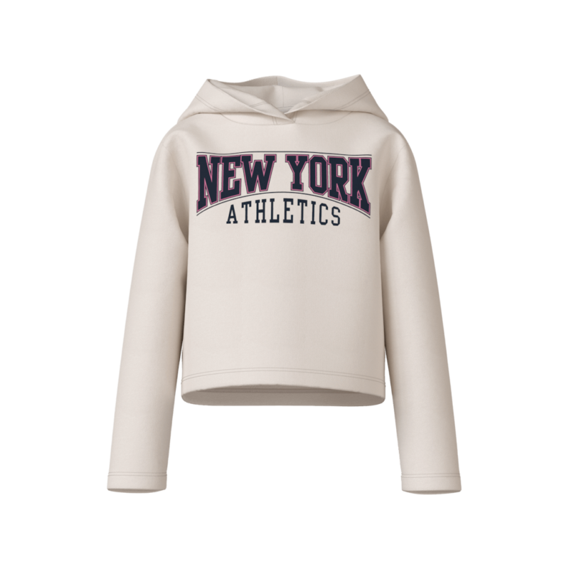 Name It Παιδικά Φούτερ 13234375 - Λευκό - Jet Stream New York