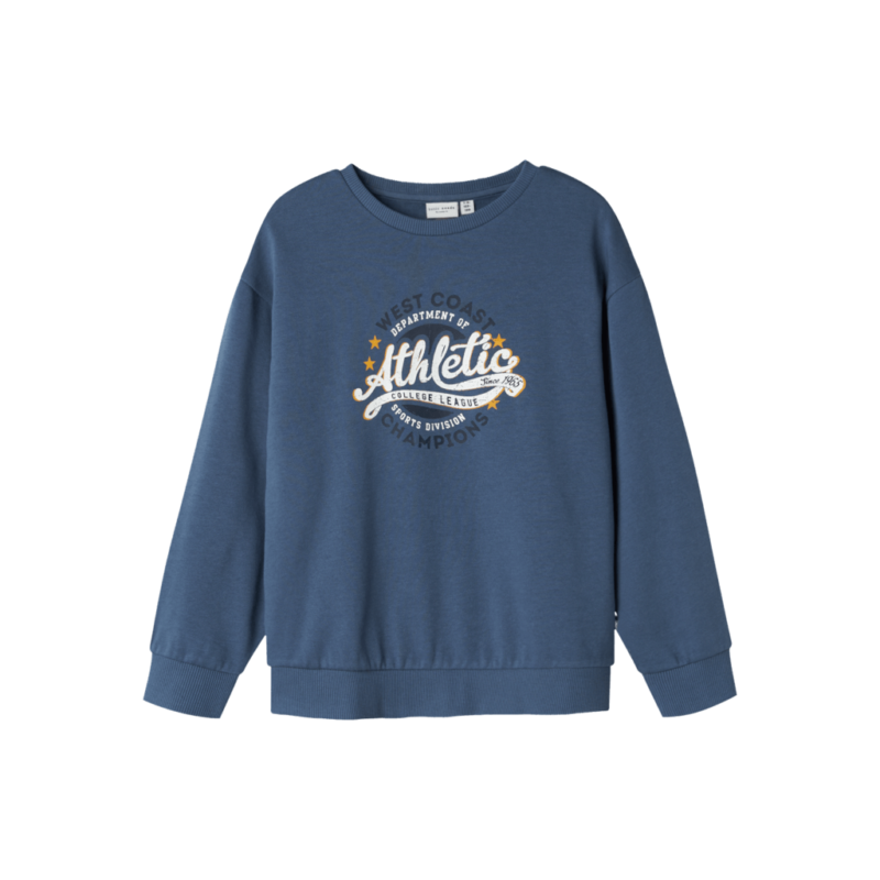 Name It Παιδικά Φούτερ 13234447 - Μπλε - Bering Sea Athletic