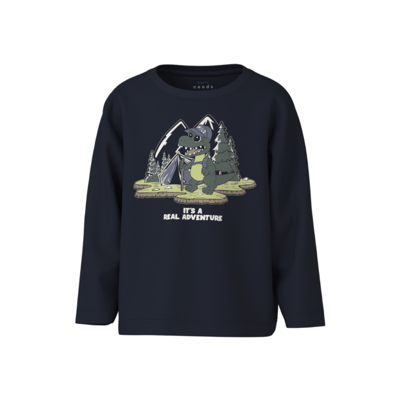 Name It Παιδικό T-Shirt 13234712 - 5715672123746 - Dark Sapphire Real Adventure