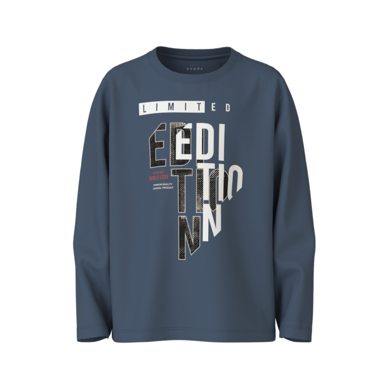 Name It Παιδικές Μπλούζες 13234715 - Μπλε - Bering Sea Limited Edition