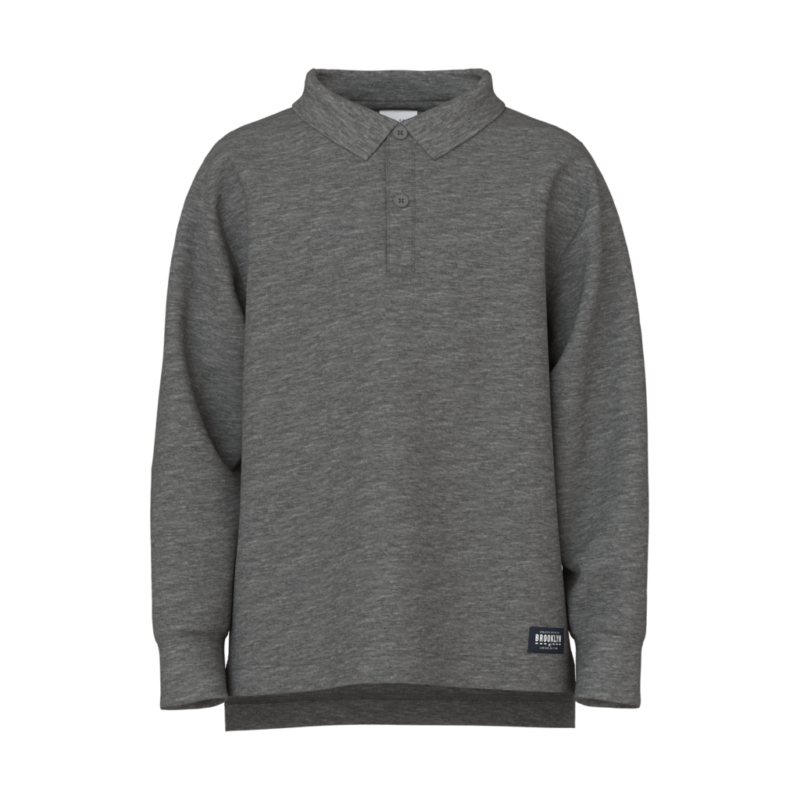 Name It Παιδικό Polo 13234983 - 5715672123227 - Dark Grey Melange