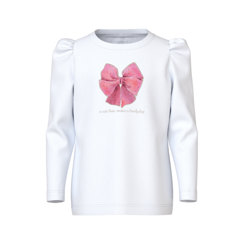 Name It Παιδική Μπλούζα 13236366 - 5715607237463 - Bright White
